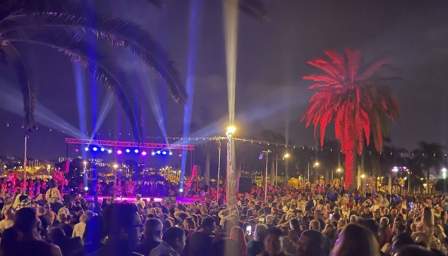 Het Stadspark van Maspalomas schittert met kerstmagie en familiesfeer